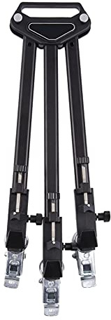 Andoer Professionelles Dolly Heavy Duty Fotografie-Stativ Ständer Räder max. Belastung 15 kg für Videoaufnahmen von Camcordern