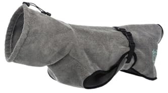 Trixie Bademantel für Hunde, Mehrfarbig, Größe L, 60 cm