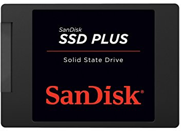 SanDisk SSD Plus 2 TB, 2.5" SATA Internal SSD, Read speeds up to 545 MB/s, Write Speeds 515 MB/s, SATA III 6 GB/s