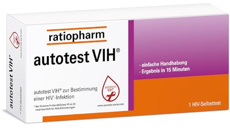 autotest VIH® von ratiopharm: Selbsttest zur schnellen und zuverlässigen Feststellung einer potentiellen HIV-Infektion. Diskret und einfach daheim durchführbar.