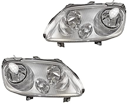 ATEC Germany 2x Hauptscheinwerfer vorne links + rechts Frontscheinwerfer, | Kompatibel mit: VW CADDY III Großraumlimousine, CADDY III Kasten/Großraumlimousine, TOURAN