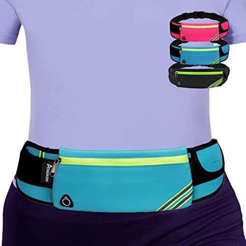 AIKENDO Lauftasche Gürteltasche Gürteltasche Workout-Fanny Pack, federfrei, Joggen Tasche Gürtel - Reise Handy Halter für Laufzubehör für iPhone XS Max, iPhone 8 Plus