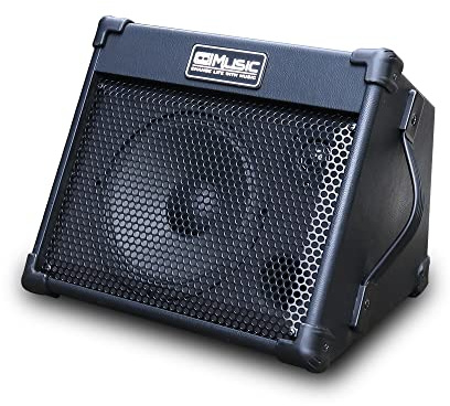 Coolmusic BP40 40W batteriebetriebener Verstärker, Akustikgitarrenverstärker, Busking-Verstärker, integriertes Bluetooth