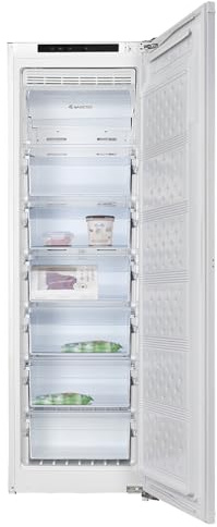 magictec MSF230WEBI Einbau-Gefrierfach | 177cm | 208L | Total No Frost | Schnelles Gefrieren | Elektronische Steuerung | Türalarm | Umkehrbare Tür