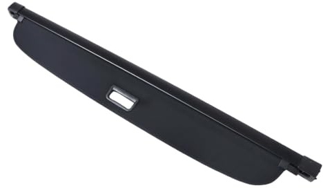 Callume Kofferraumabdeckung Kompatibel mit VW Touran 5T 2015-2025 Schwarz | Referenznummern 5TA867871, 5TA867871A, 5TA867871C; ausziehbares Rollo schützt Gepäck vor Blicken.