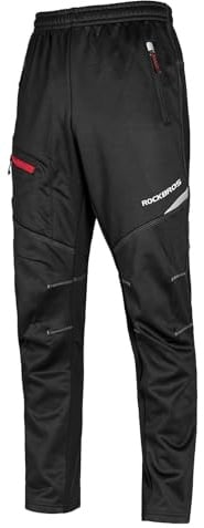 ROCKBROS Winter Jacke/Hose Fahrradbekleidung Herren Fahrrad Radjacke Lange Windjacke Radhose Freizeithose S-4XL