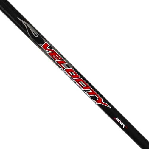 Acer Velocity Golfschläger-Schäfte für Eisen, regulär/steif, Graphit, Schwarz, 0,37 Zoll