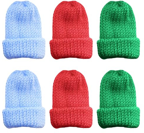 Taasmoog 8 Stück Set Eierwärmer-Strickmütze, Eierwärmer, Eiwärmer aus Strick witzige Frühstückstisch Deko Brunch Geschenk Ei Warmhalter (Lila)