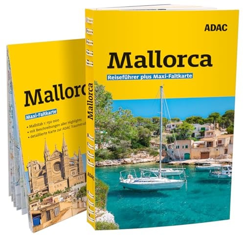 ADAC Reiseführer plus Mallorca: Mit Maxi-Faltkarte und praktischer Spiralbindung