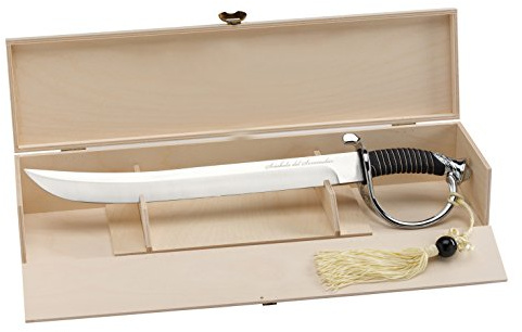 Paderno World Cuisine 41496-40 Champagnersäbel, mittel, grau