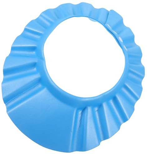 WATIIFUFU Verstellbare Duschhaube Wasserdichtes Haarschutz Visier für Ohrenschutz Shampoo Schutz Badekappe für Kleinkinder und Junge Mädchen