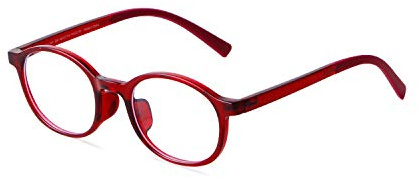 ADEWU Kinderbrille Ohne Stärke mit Blaulichtfilter Rund Oval TR90 Rahmen für Mädchen und Jungen