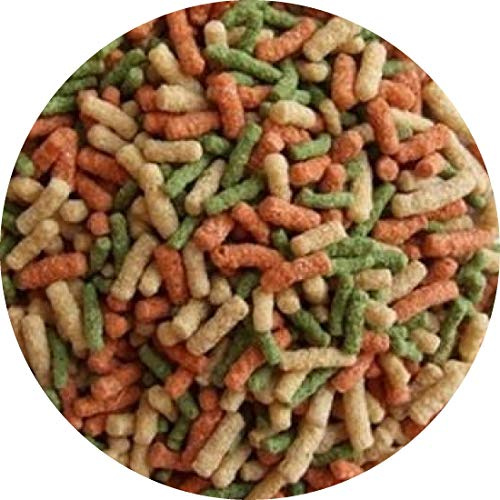 Teichsticks Teichfutter Gartenteich Sticks Koifutter Fischfutter ROT GRÜN HELL (5 kg)