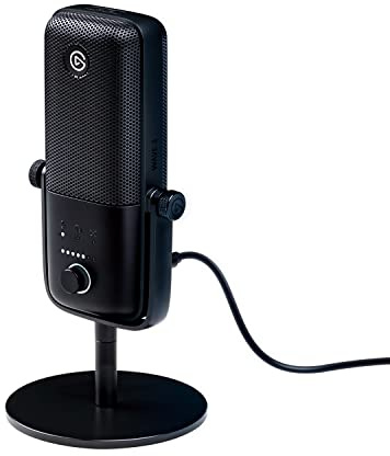 Elgato Wave:3 - Professionelles USB-Kondensatormikrofon für Streaming, Podcasts, Gaming und Homeoffice, gratis Mixing-Software, Soundeffekt-Plugins, Anti-Verzerrung, Plug & Play, für Mac - PC