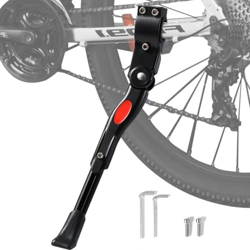 Blendura Fahrradständer 24-27 Zoll Fahrradständer Mountainbike Aluminium Fahrrad Kick Stand für Mountainbikes, Trekkingrad, Citybikes, VTT