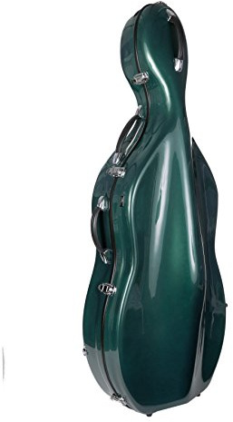 M-Case Cellokoffer Fiberglass 4/4 Classic grün