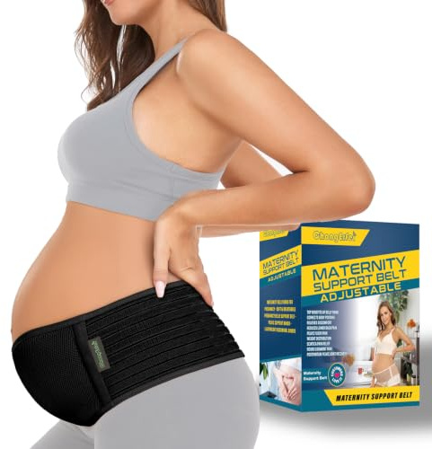 ChongErfei Schwangerschafts Bauchgurt, Bauchband Schwangerschaft | Schwangerschaftsgürtel zur Unterstützung von Bauch und Rücken, Stützgurt für Schwangere