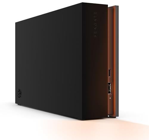 Seagate FireCuda Gaming Hub 8TB, Externe HDD, PC Gaming, inkl. Data Rescue Service (STKK8000400)