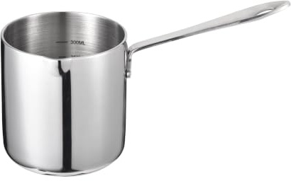 IMEEA® (12oz / 370ml Schwerlast 18/10 Edelstahl Türkische Kaffeekanne und Butter Schmelzen Mini Topf mit dem Schnabel