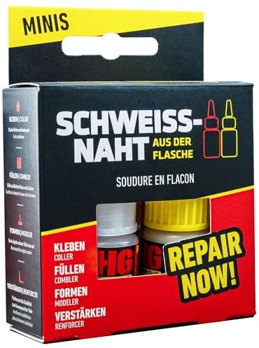 Die Schweißnaht aus der Flasche by HG Power Glue I MINIs I Sekundenkleber extra stark