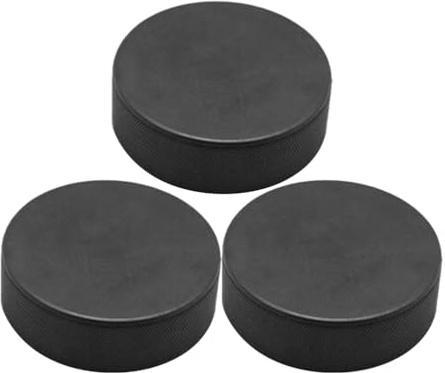 Yardwe Hockey-Pucks 3Er Set Schaumstoff Puck 2.95 Zoll Trainingspucks Für Eishockey Rollhockey Training Und Präzisionsschüsse