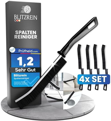 4X Fugenbürste - Küchenhelfer & Küchenorganizer - Reinigungsbürste Fugenreiniger Haushaltshelfer,Bürsten Cleaning Fugen Clean Fugenbürste Bad