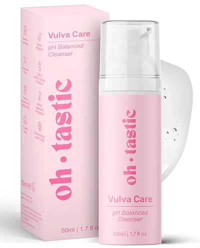 Sensitiv Intim Waschlotion Damen - Antibakterielles & seifenfreies Duschgel für den Intimbereich, Intimwaschlotion Frauen bei Juckreiz, Scheidentrockenheit & Geruch - ohtastic - (50ml)