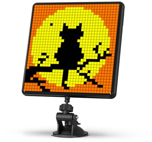 Divoom Pixoo-Max 32x32 Pixel Art LED Display Digitaler Bilderrahmen Schwarz