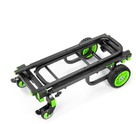 Gravity CART M 01 B - Multifunktionswagen (Mittel), Plattformwagen mit Traglast bis 150 kg, klappbar, schwarz