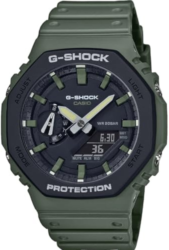 G-Shock Ga-2100 Carbon Herrenuhr aus Harz/Carbon – CA.GA-2110SU-3AER