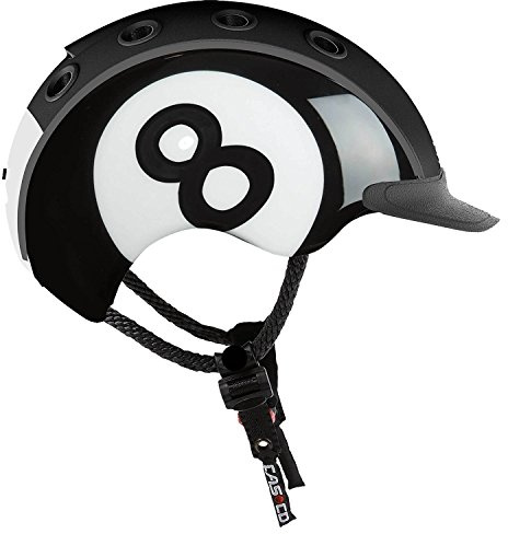 Casco Kinder Fahrradhelm Mini 2 8Ball, schwarz, S, 18.04.2327.S