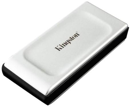 Kingston XS2000 4TB External SSD USB 3.2 Gen 2 Portables Laufwerk Silber-SXS2000/4000G