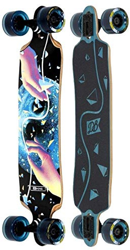 DB Longboards Mini Cooper Double Drop Longboard, 83,8 cm, Blau