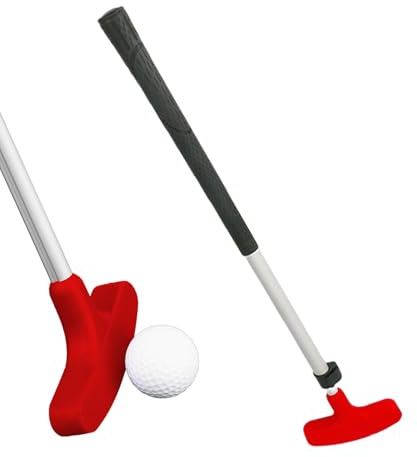 Golfputter,Kinderputter - Übungsgolfschläger |Kinderputter, Verstellbarer Putter Für Golf, Zwei-WegZwei-Wege-Junior-Golfputter, Kinder-Putter Für Links- Und Rechtshänder, Einstellbare Länge Für Kinder