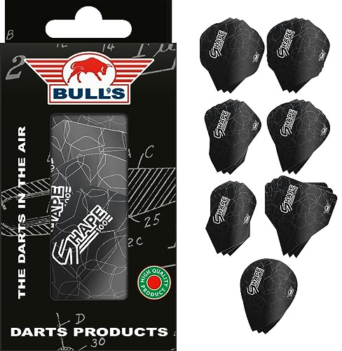 Bull's Entfesseln Sie Ihr Dart-Potenzial Flight Shape Test Kit | 7 Sets einzigartiger Dart-Flüge zur Perfektionierung Ihres Wurfs