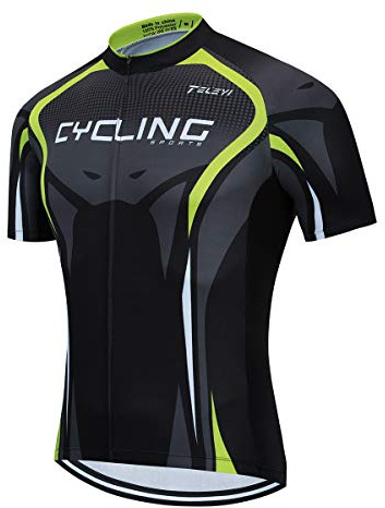 Weimostar Herren Radtrikot Sommer Jungen Mountainbike Fahrradbekleidung Atmungsaktive Fahrradtrikots