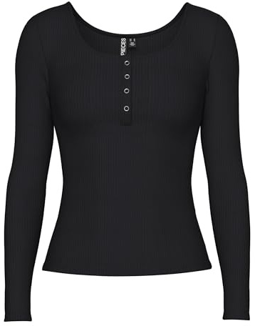 PIECES Female Oberteil mit Langen Ärmeln PCKITTE | Long Sleeved Top