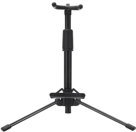 Digitaler Blasinstrumentenständer, klappbarer und höhenverstellbarer digitaler Blasinstrumentenständer, elektronischer Blasinstrumentenständer für Aerophon