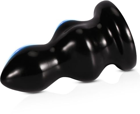 BDSMAGE Analplug Analdildo mit Saugnapf, Buttplug Analkugeln Analspielzeuge Fisting Plugs Analdehner Anal Bead Expander erotisches Sex Spielzeug für Frauen Männer Paare (L)