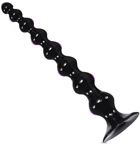 360mm Analkugeln Analkette mit 8 Anal Beads,Anal Dildo xxl Analdilos Herren mit Dildo Saugnapf,Analplug für Männer Frauen Anfänger,Buttplug Analplugs Analspielzeuge,Sex Spielzeug Beide