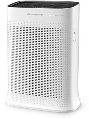 Rowenta Luftreiniger Pure Air Genius PU3040 | 4 Filterstufen | Automatische Geschwindigkeitsanpassung | Sehr leise | Timer | Luftwäscher | Wirkfläche 140m²