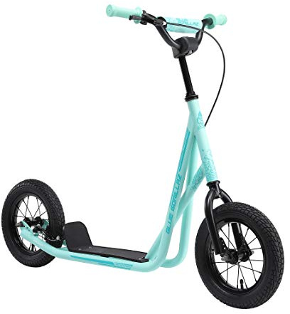 BLUE GORILLAZ Roller Kinderroller Tretroller Kickscooter für Jungen, Mädchen ab 6-7 Jahre | 12 Zoll Scooter mit Luftreifen