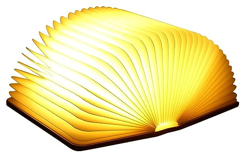 Molbory LED-Stimmungslicht, wiederaufladbar über USB, 12 x 9 x 2,5 cm