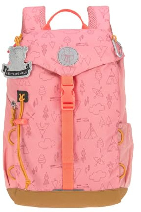 LÄSSIG Kinderrucksack Wanderrucksack Kindergartenrucksack, 9 Liter, ab 3 Jahre, 9 Liter/Mini Outdoor Backpack Pink