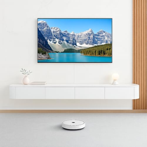 FGNIXLN TV Lowboard,120-240 cm Moderner TV Schrank Fernsehschrank für das Wohnzimmer Geeignet für das Wohnzimmer und Schlafzimmer (Weiß, 200CM)
