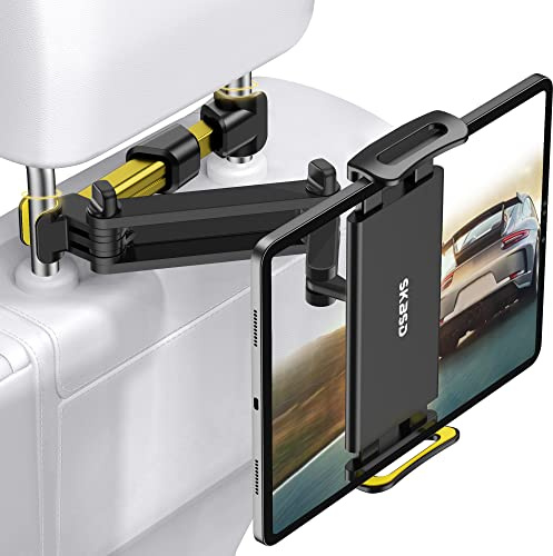 SKBSD Tablet Halterung Auto für Kopfstütze, ausziehbar und 360° drehbar
