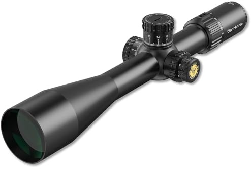 WestHunter Optics HD GEN2 8-32x56 FFP Präzisionszielfernrohr, 34mm Mittelrohr, Geätztes Glasabsehen (1. Bildebene), Taktisches Weitschuss-Gewehrfernrohr mit Zero Stop & 1/10 MIL