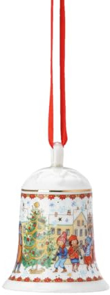 Hutschenreuther Porzellanglocke Weihnachtsglocke 23 Porzellanglocke, 7 CM