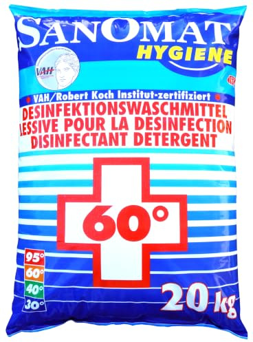 Waschmittel Desinfektion 20 kg Sanomat von Rösch Waschpulver