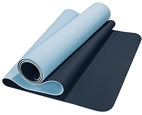 CelinaSun Fitnessmatte 183 x 61 cm Yoga Matte TPE Sportmatte rutschfest Gymnastikmatte Pilates Fitness Matte mit Trageband
